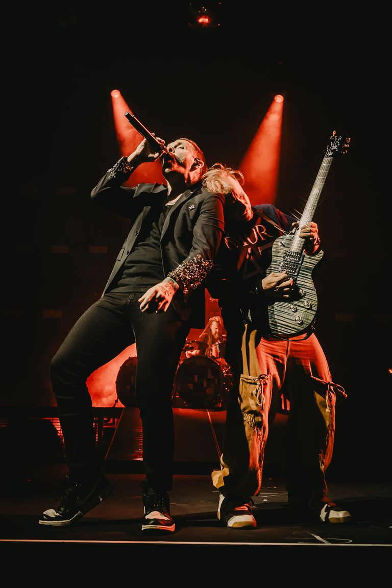 Shinedown performing live at AEC Theatre in Adelaide